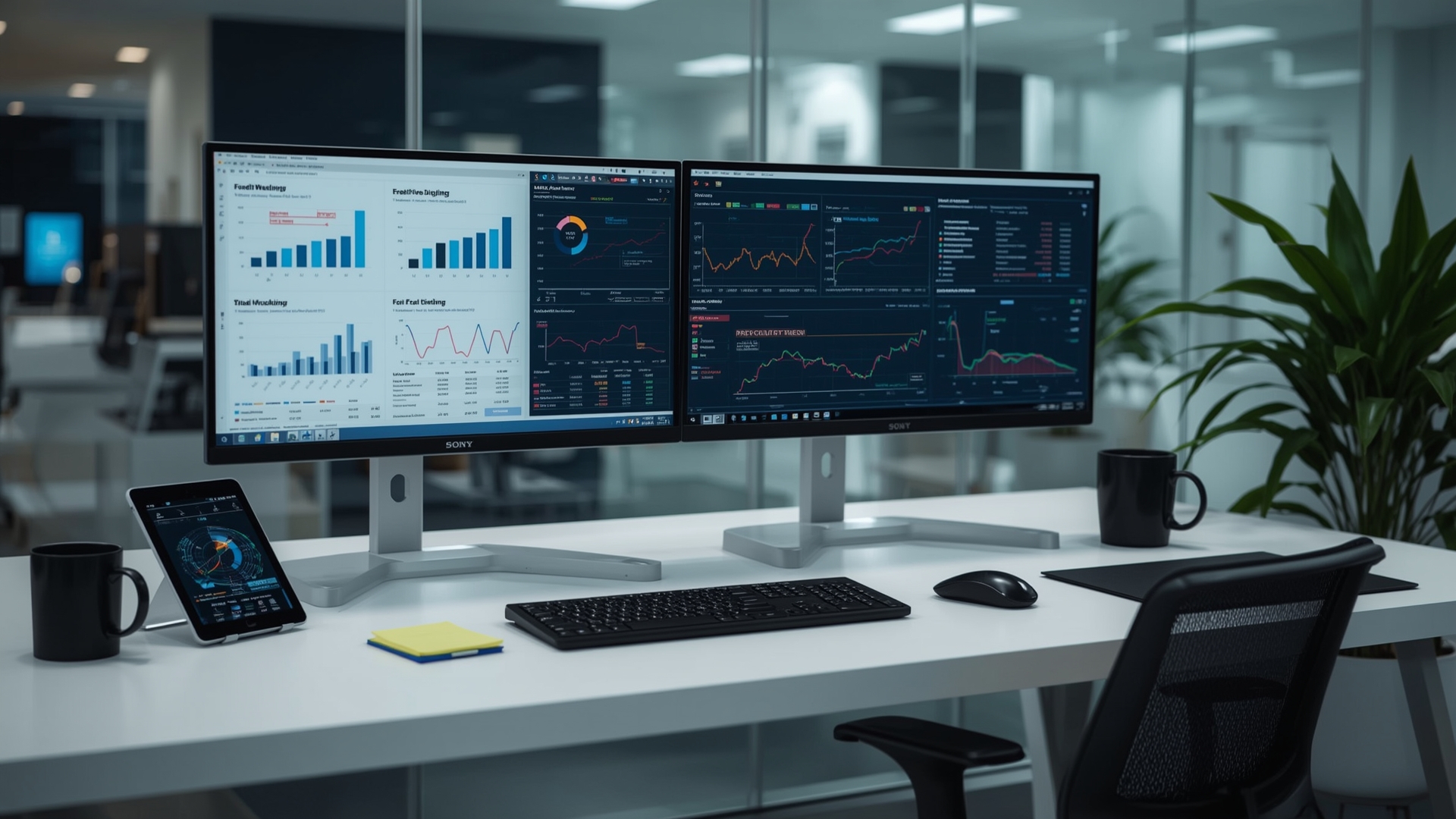 Expert comptable au travail